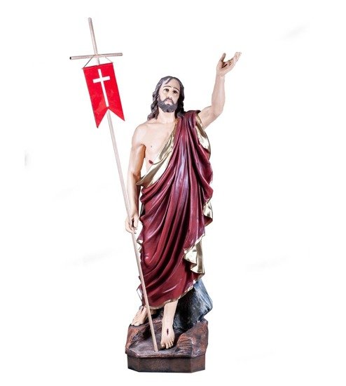 pol pm Figura Jezus Zmartwychwstaly 110 cm 25833 1